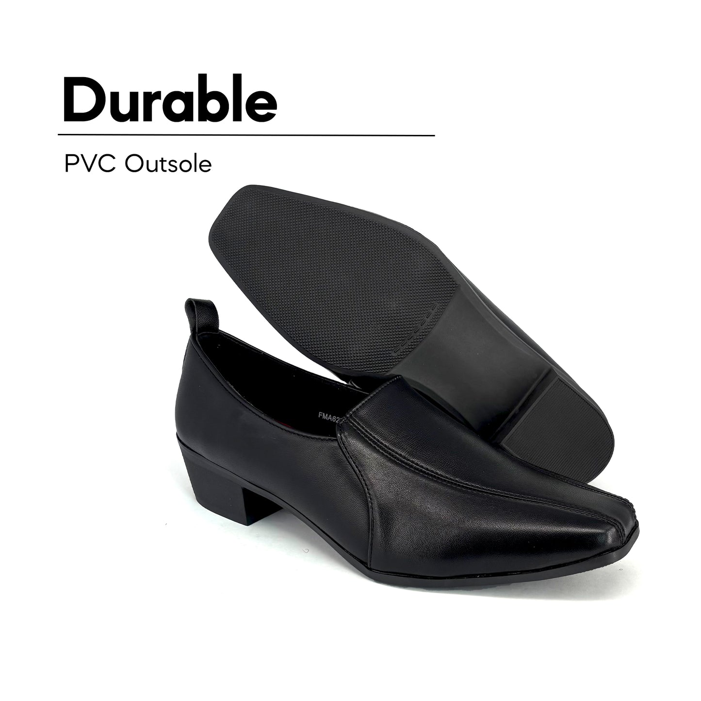 ABARO Lady Women Formal Shoes FMA627U3 Faux Leather Women Formal Shoes/Kasut Formal Perempuan