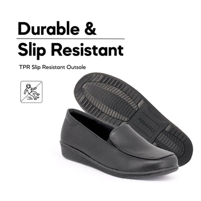 ABARO Lady Comfy FMA627S2 Faux Leather Women Formal Shoes/Kasut Formal Perempuan/Kasut Kulit/Kasut Sekolah