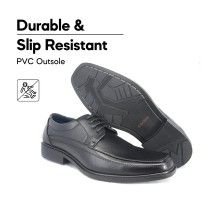 ABARO Men/Boy Faux Leather FMA733M1 FMA733F1 Formal Shoes Plus Size/Kasut Formal Pejabat/Kulit/Kasut Pegawai Kerajaan