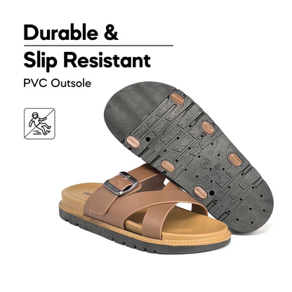 [ONLINE EXCLUSIVE] ABARO Comfy & Stylish 99PSA664K3 TROPIX Durable and Lightweight PVC /Women Slipper/Sandal Perempuan