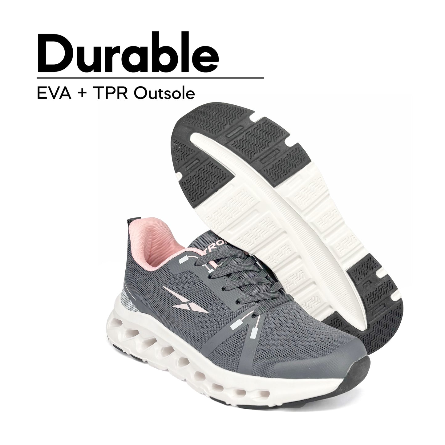 ABARO SPA6100AC1 TROPIX Women Sneakers with EVA+TPR Outsole Super Light Running Shoes/Kasut Sukan/Sport