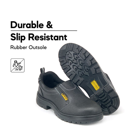PROTEK 100%Genuine Leather Safety Shoes SFA755J2 Steel Toecap & Midsole/Safety Boot/Kasut Keselam