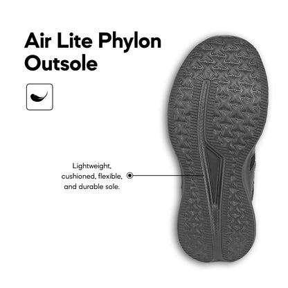 ABARO G2853N NEW GrowFitTech School Shoes | Kasut Sekolah Kanak-Kanak | Extra Room as Feet Grow | Lightweight