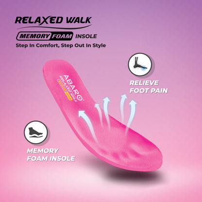 ABARO 2831MF School Shoes Girl Series - Black School Shoes/Kasut Sekolah Hitam