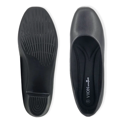 VION Women Formal Shoes FMA627N1 VION Faux Leather Women Formal Shoes/Kasut Formal Perempuan/Kasut Kulit Sekolah