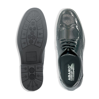 ABARO Men Faux Leather PGA731L5/PGA731H5/Clear-FGA731H15 Formal Shoes/Kasut Office/Pegawai Kerajaan/Kasut Pegawai Polis