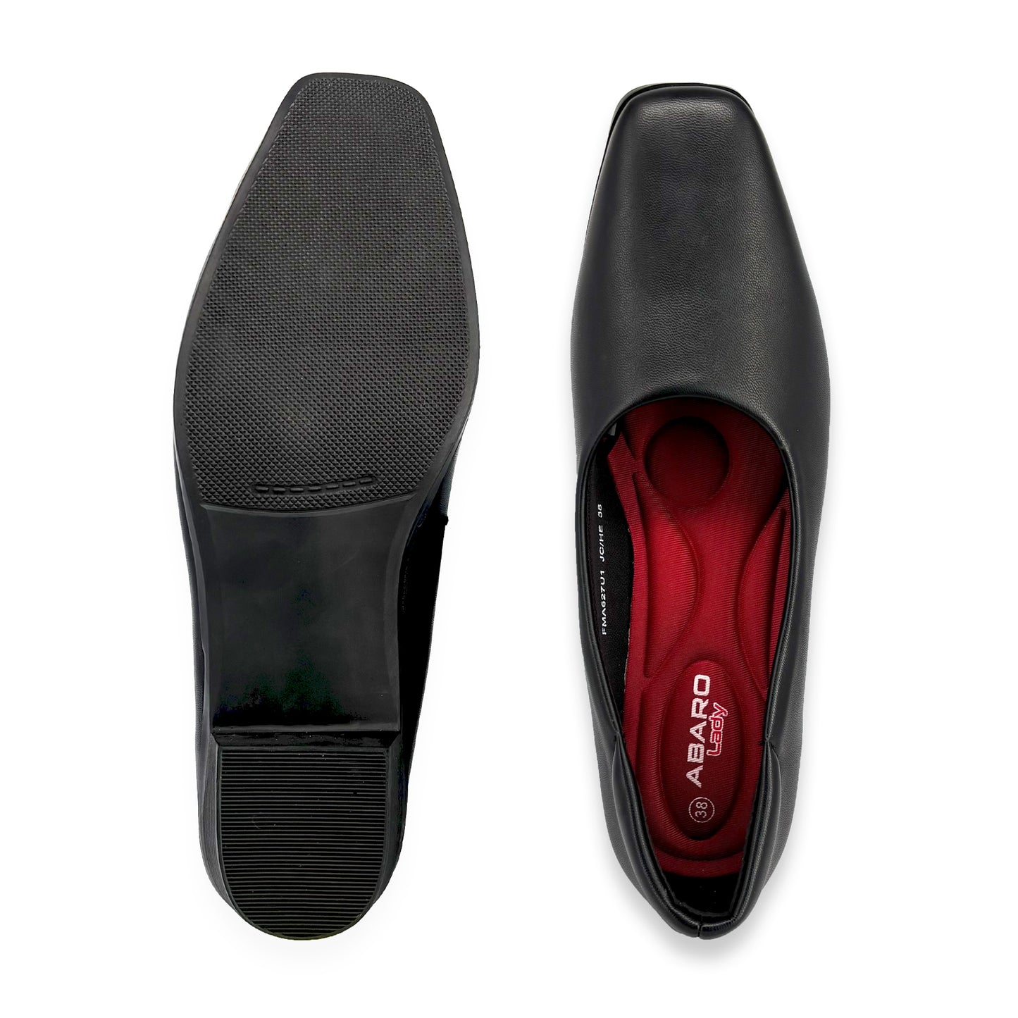 ABARO Lady Women Formal Shoes FMA627U1 Faux Leather Women Formal Shoes/Kasut Formal Perempuan