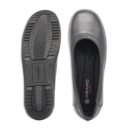 ABARO Lady Comfy FMA627S1 Faux Leather Women Formal Shoes/Kasut Formal Perempuan/Kasut Kulit Sekolah