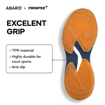 ABARO BTA798B1 TROPIX Men Sneakers with Super Light Badminton Shoes/ Kasut Sukan/ Sport Shoes Men/ Kasut Badminton