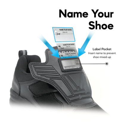 ABARO 2362N NameTech School Shoes/Kasut Unisex/Kasut Tulis Nama