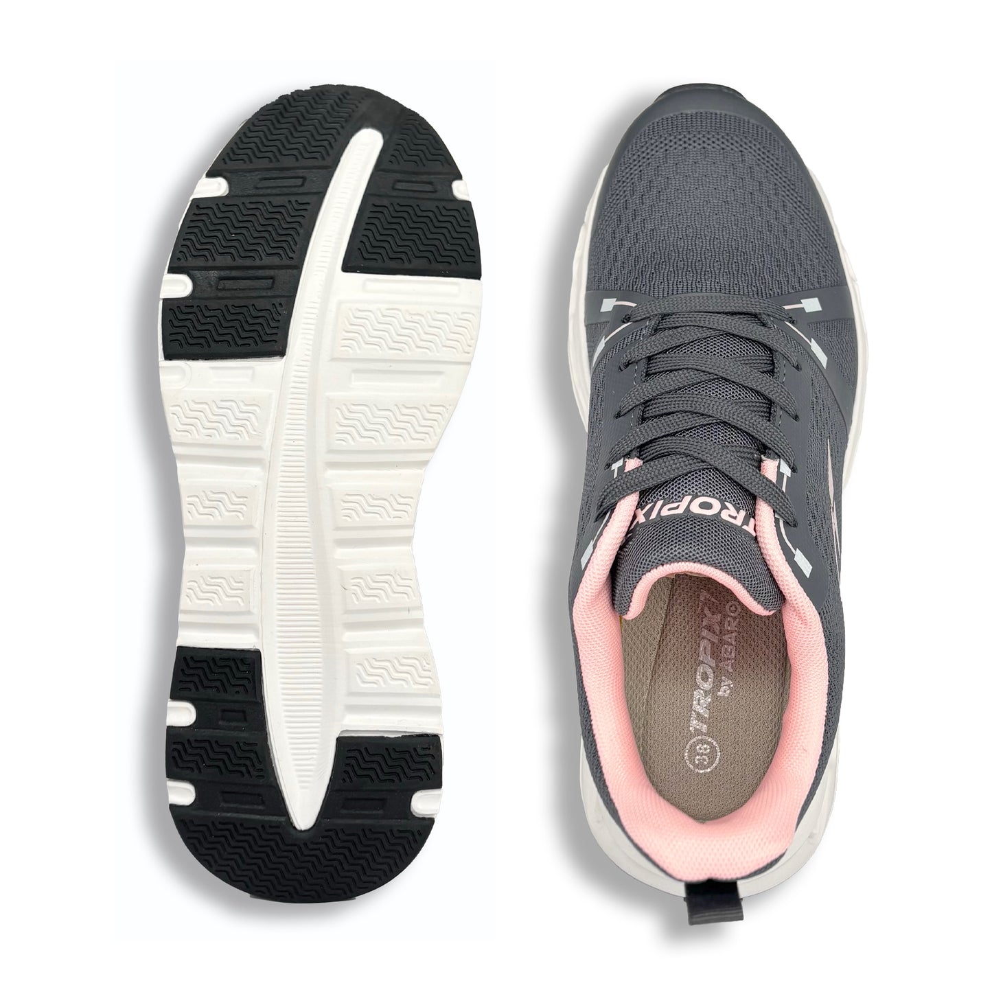 ABARO SPA6100AC1 TROPIX Women Sneakers with EVA+TPR Outsole Super Light Running Shoes/Kasut Sukan/Sport