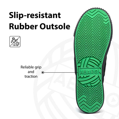 ABARO Takraw AT78205 Better Grip Anti Slip | Kasut Sekolah | Sepak Takraw Training Court Shoes [Local Brand Malaysia]