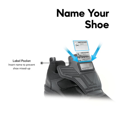 ABARO 2867N Black School Shoes — view 7