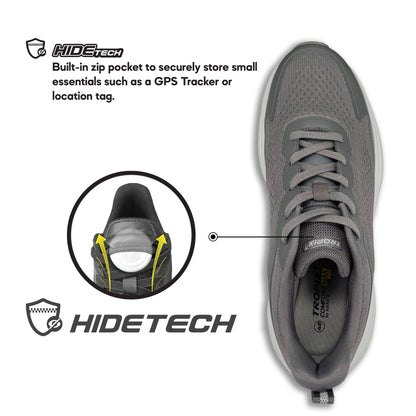 ABARO HideTech SPA7101AH2H Hidden GPS Pocket TROPIX Men Sneakers Super Light Running Shoes/Kasut Sukan