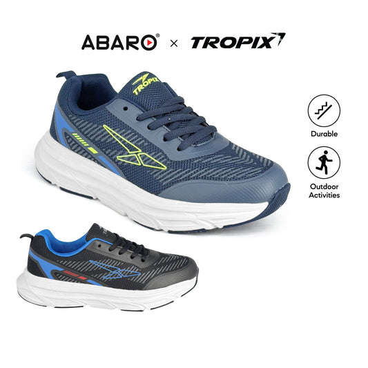 ABARO Kids Sport Shoes SPA668Y1 Super Light Tropix Kids Sneaker/Running Shoes/Kasut Sukan Kanak Kanak