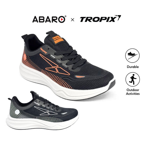 ABARO SPA7109H1 TROPIX Unisex Sneakers with PVC Outsole Super Light Running Shoes/Walking Shoes/Kasut Sukan/Sport