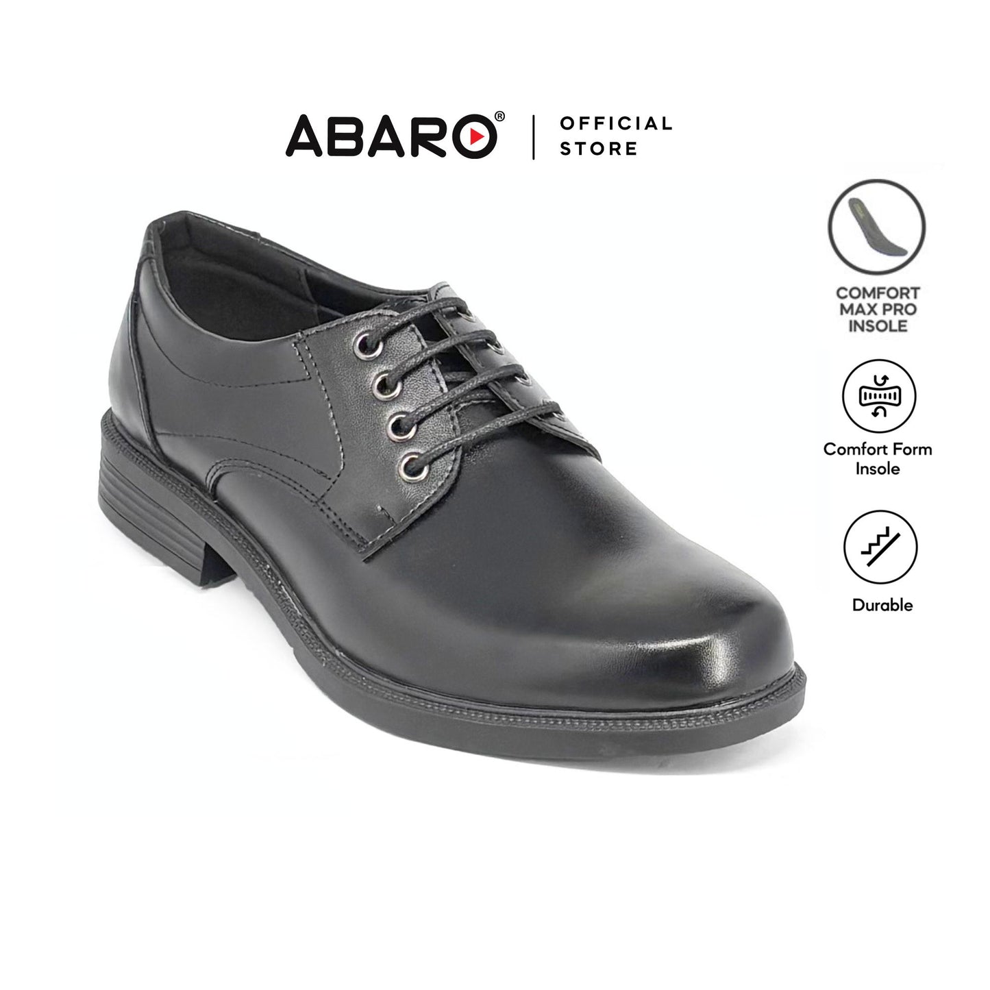 ABARO Men Faux Leather Formal Shoes FMA7104N3 Men Formal Shoes/Kasut Formal Lelaki