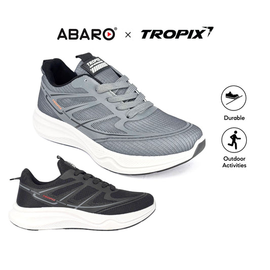 ABARO SPA7109H2 TROPIX Unisex Sneakers with PVC Outsole Super Light Running Shoes/Walking Shoes/Kasut Sukan/Sport