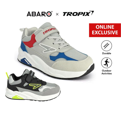 [ONLINE EXCLUSIVE] ABARO Kids Sport Shoes 99SPA5107AJ3 Super Light Tropix/Running Shoes/Kasut Sukan Kanak Kanak