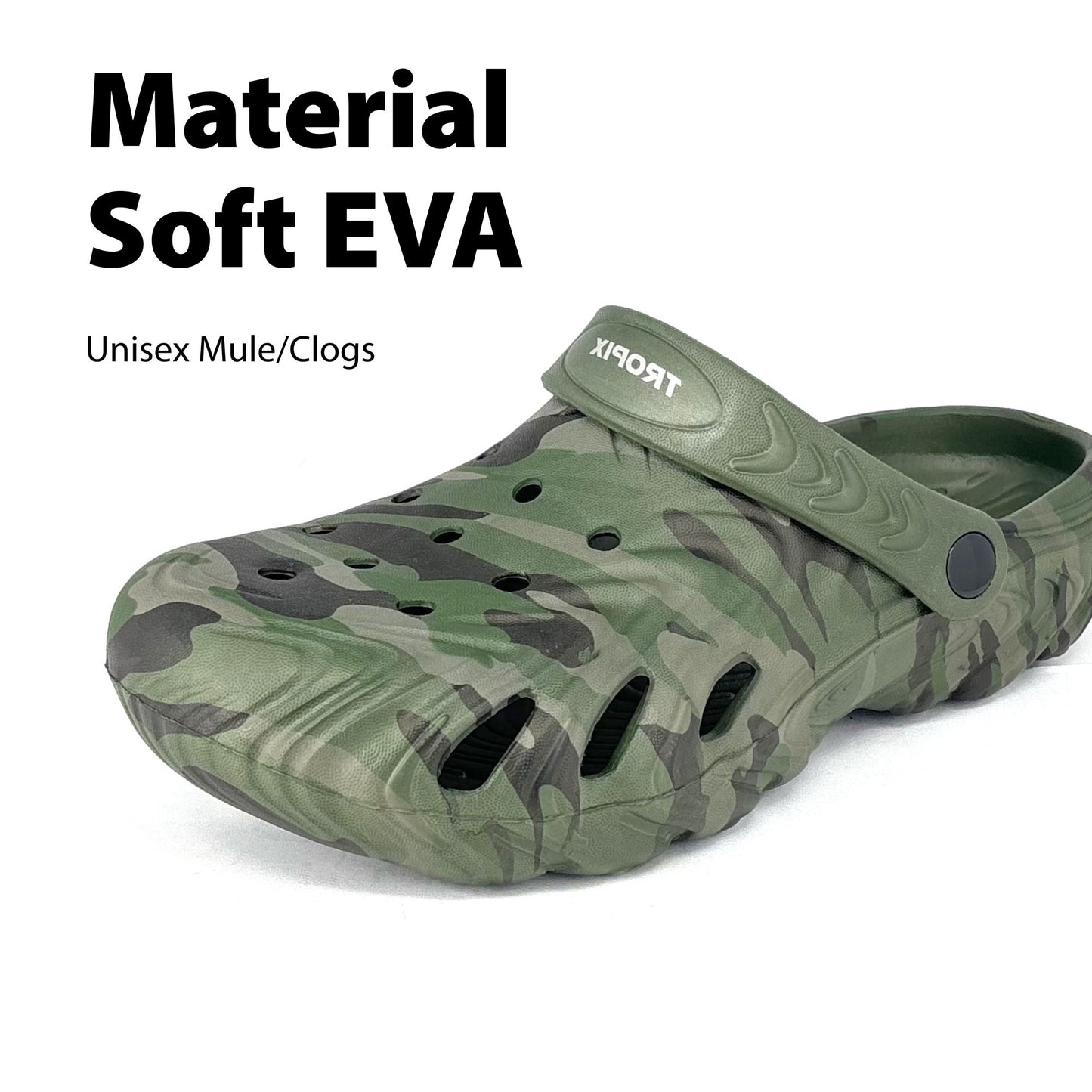 ABARO TROPIX Super Light ESA7113T2 Men Mule Clogs Shoes Kasut Lelaki/Sandal Lelaki/Men Sandals/Clogs Sandal