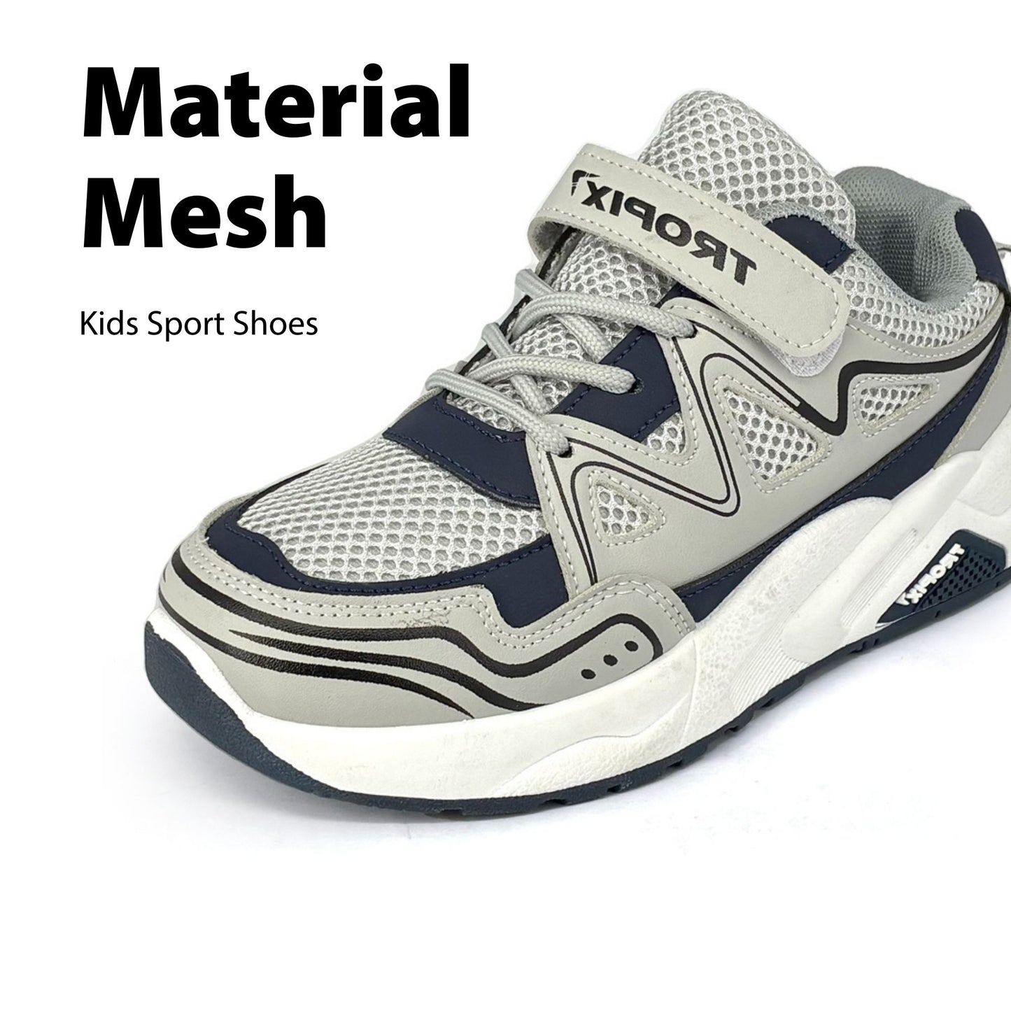 ABARO Kids Sport Shoes SPA5107AJ1 Super Light Tropix Kids Sneaker/Running Shoes/Kasut Sukan Kanak Kanak