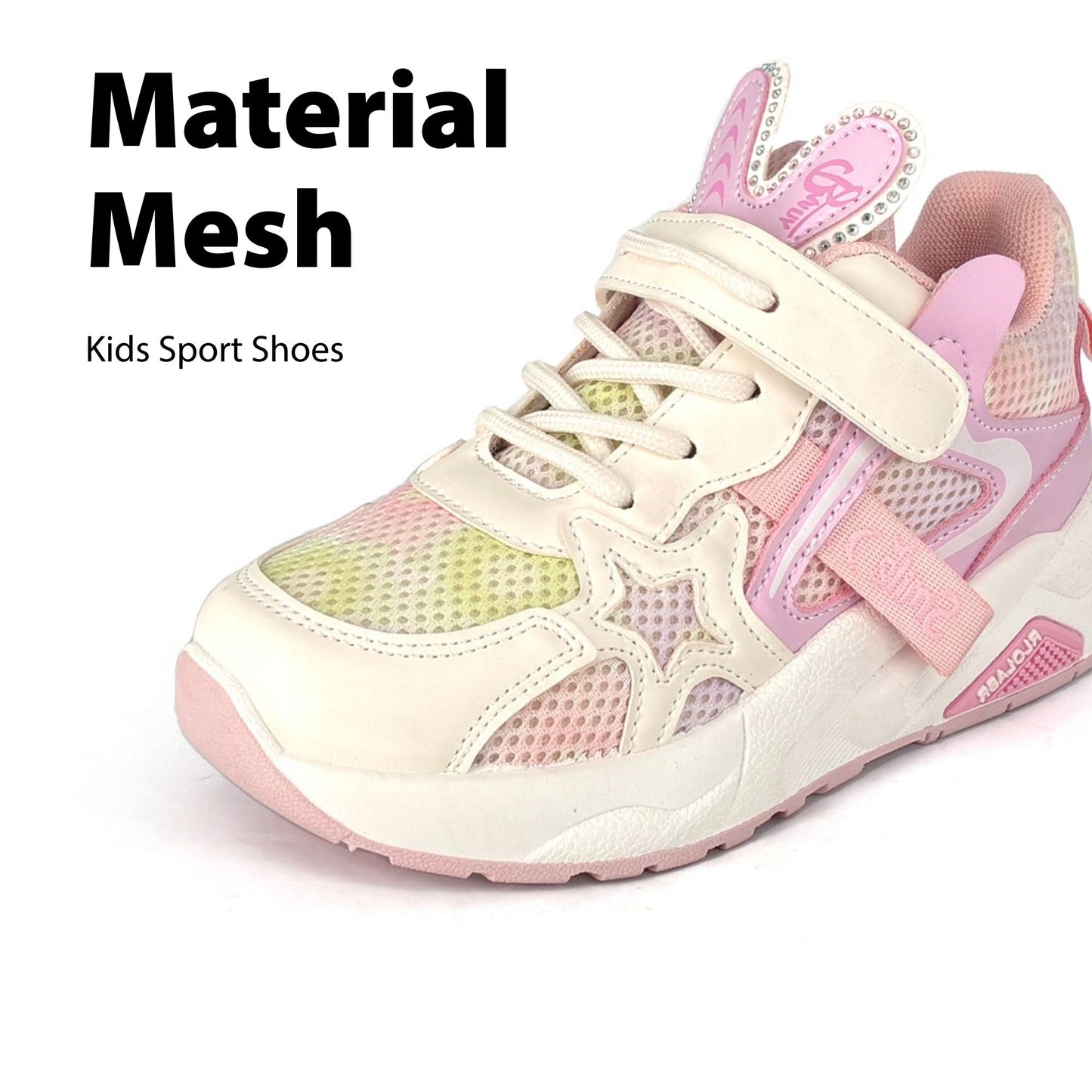 [ONLINE EXCLUSIVE] ABARO Kids Sport Shoes 99SPA5107AJ4 Super Light Tropix/Running Shoes/Kasut Sukan Kanak Kanak