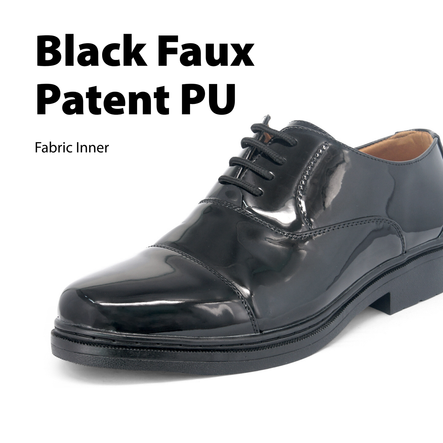 Abaro Men Faux Leather Formal Shoes FPA731L11 - Men Formal Shoes/Kasut Formal
