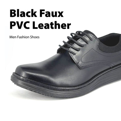 ABARO Men Faux Leather Formal Shoes FMA7104P2 Men Formal Shoes/Kasut Formal Lelaki
