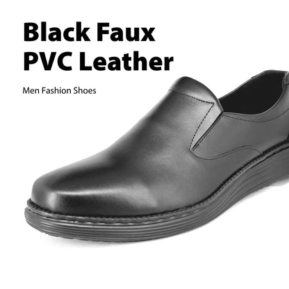 ABARO Men Faux Leather Formal Shoes FMA7104P1 Men Formal Shoes/Kasut Formal Lelaki