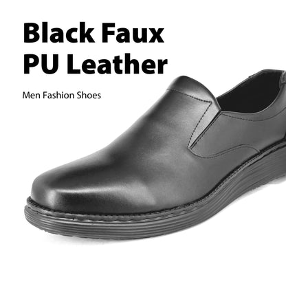 ABARO Men Faux Leather Formal Shoes FMA7104P1 Men Formal Shoes/Kasut Formal Lelaki