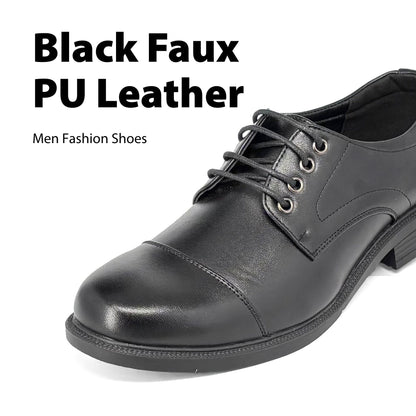 ABARO Men Faux Leather Formal Shoes FPA7104N1 Men Formal Shoes/Kasut Formal Lelaki