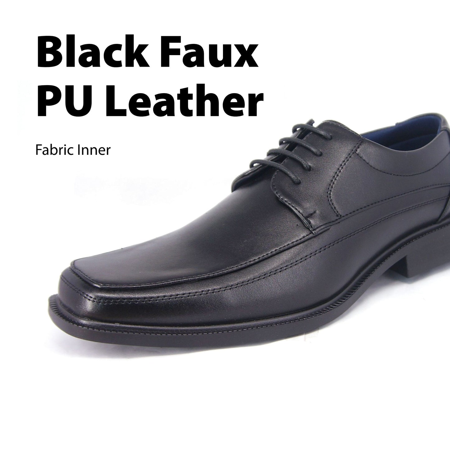 ABARO Men/Boy Faux Leather FMA733M1 Formal Shoes Plus Size/Kasut Formal Pejabat/Kulit/Kasut Pegawai Kerajaan