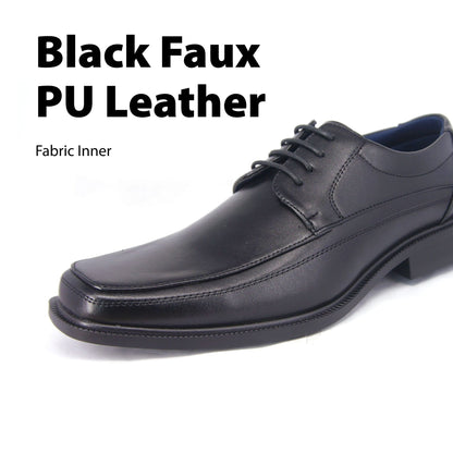 ABARO Men/Boy Faux Leather FMA733M1 Formal Shoes Plus Size/Kasut Formal Pejabat/Kulit/Kasut Pegawai Kerajaan