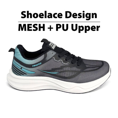 ABARO 99SPA7109H3 Black super-light walking sneaker — view 3