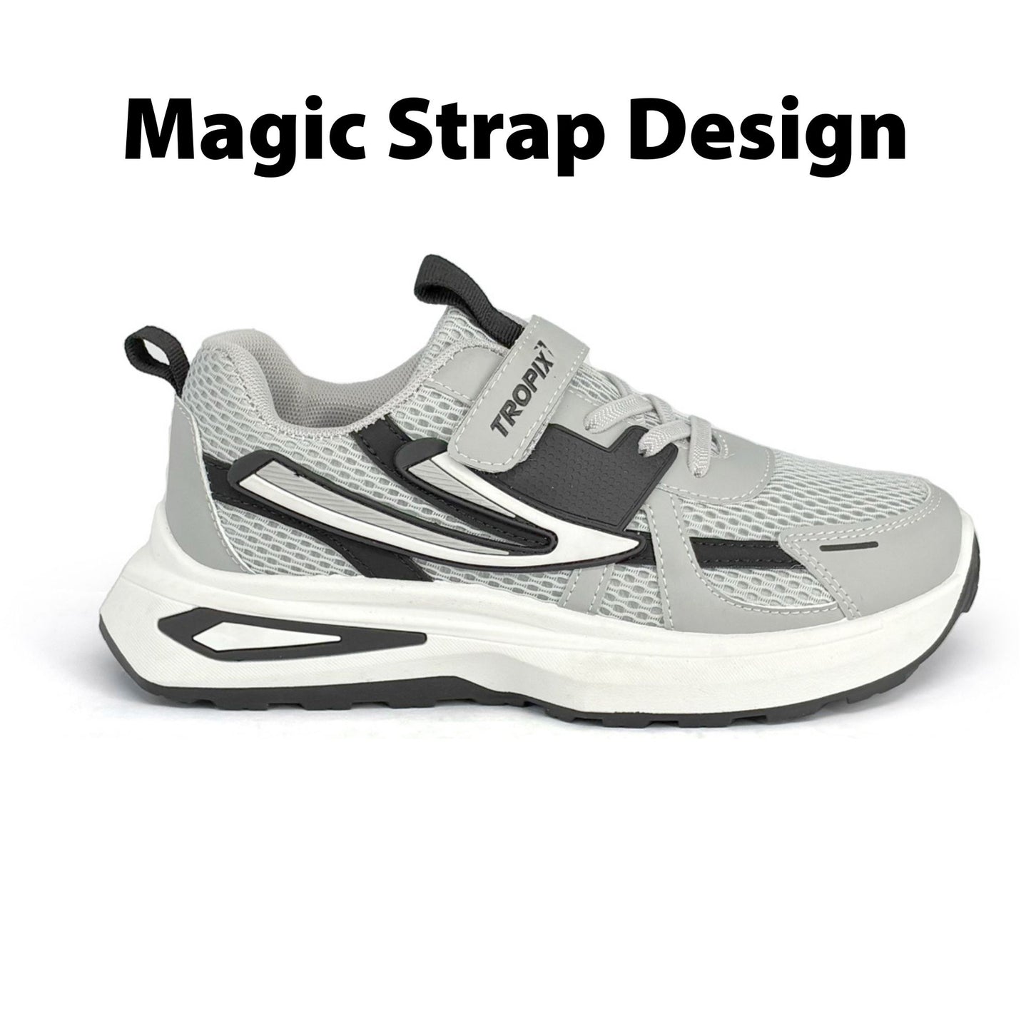 [ONLINE EXCLUSIVE] ABARO Kids Sport Shoes 99SPA5106AG1 Super Light Tropix/Running Shoes/Kasut Sukan Kanak Kanak