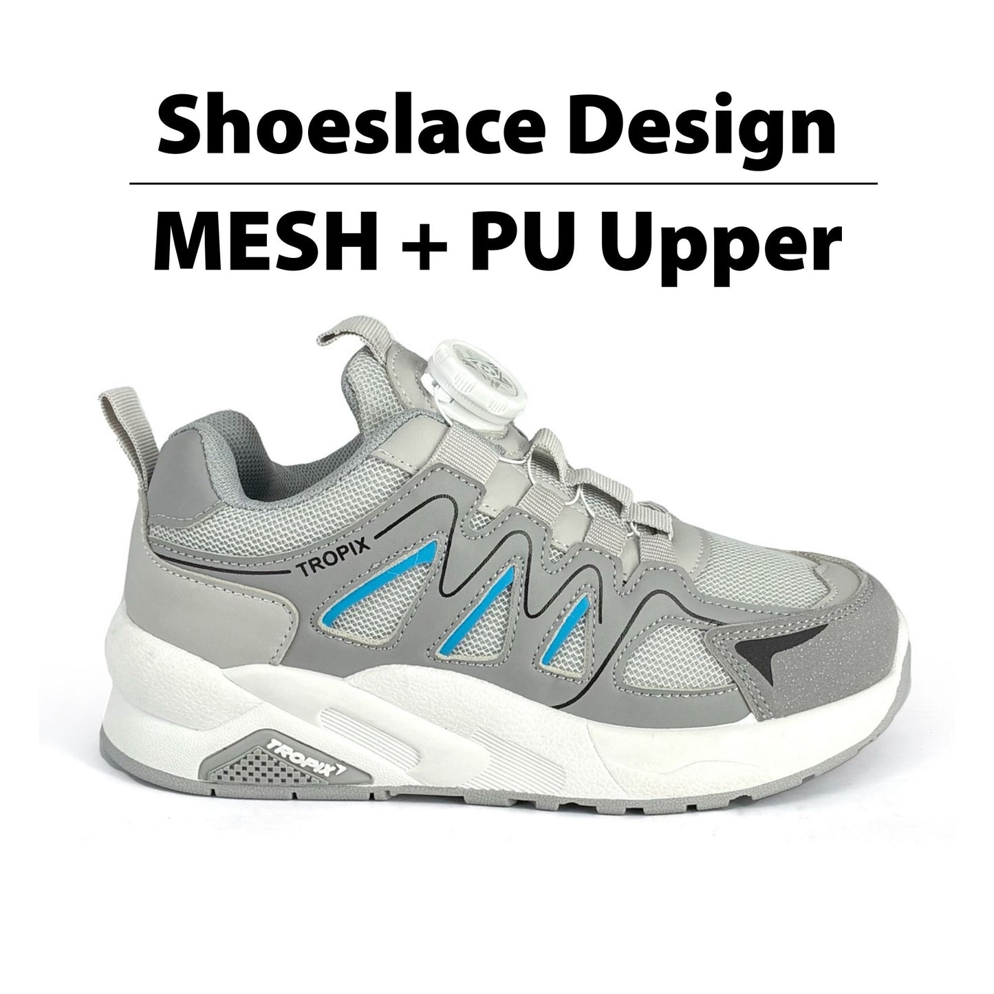 ABARO TwistTech Kids Sport Shoe SPA5107AJ2T Tropix Kids Sneaker /Running Shoes/Kasut Sukan