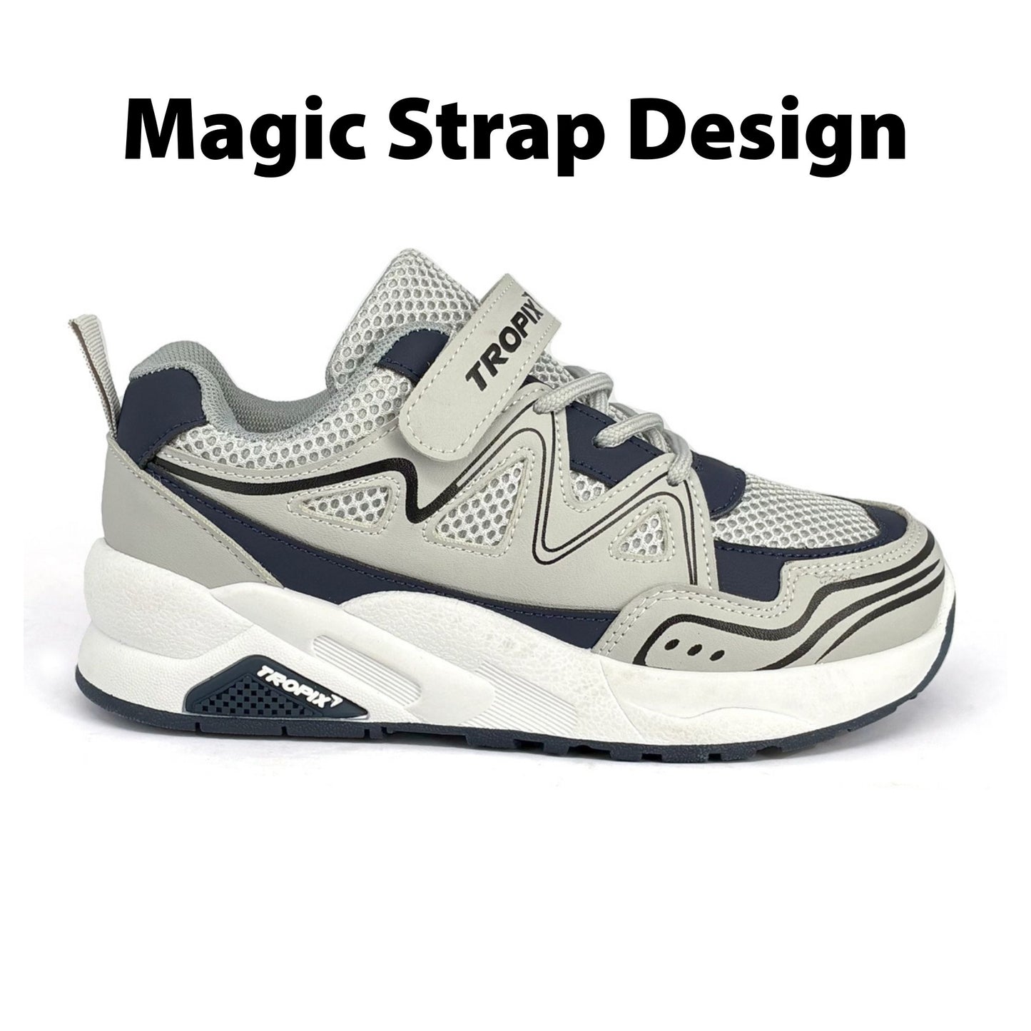 ABARO Kids Sport Shoes SPA5107AJ1 Super Light Tropix Kids Sneaker/Running Shoes/Kasut Sukan Kanak Kanak