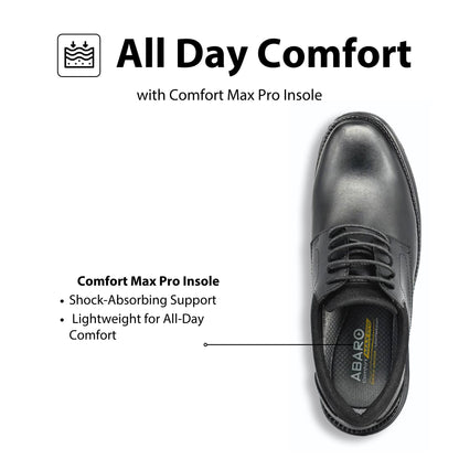 ABARO Men Faux Leather Formal Shoes FMA7104P2 Men Formal Shoes/Kasut Formal Lelaki
