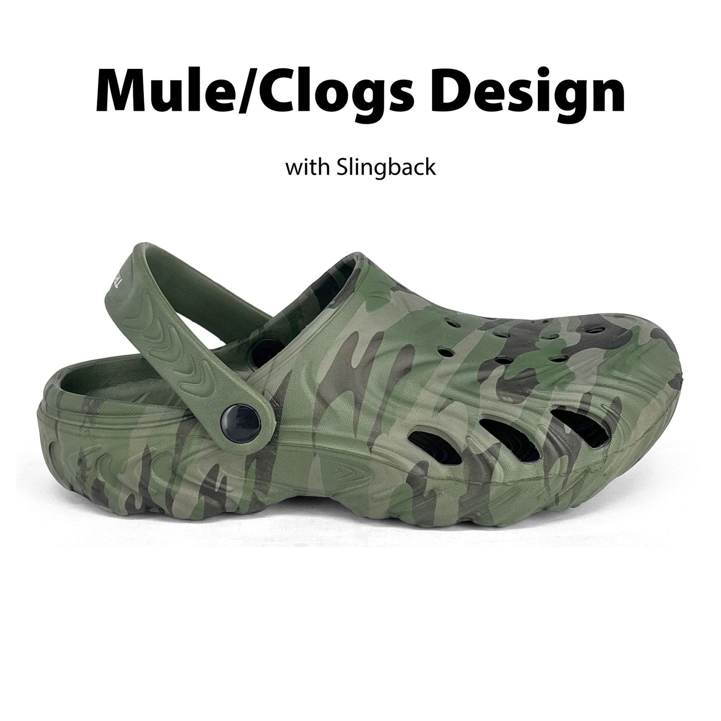 ABARO TROPIX Super Light ESA7113T2 Men Mule Clogs Shoes Kasut Lelaki/Sandal Lelaki/Men Sandals/Clogs Sandal