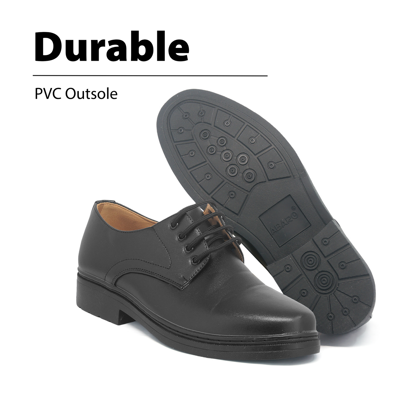 ABARO Men/Boy Faux Leather FMA731L3 - Formal Shoes/Kasut Kulit Pejabat/Kasut Lelaki