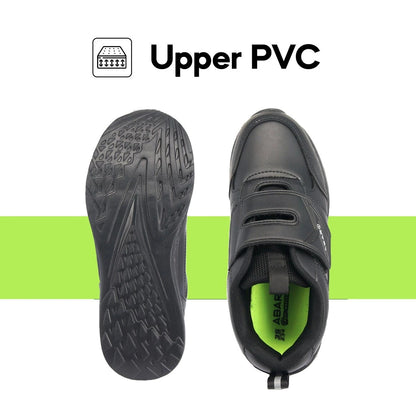 [Online Exclusive] ABARO 992808 Ultralight Unisex School Shoes/Anti-Bacterial/Kasut Sekolah Hitam