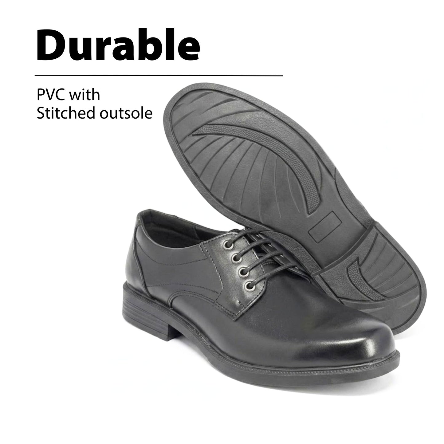 ABARO Men Faux Leather Formal Shoes FMA7104N3 Men Formal Shoes/Kasut Formal Lelaki