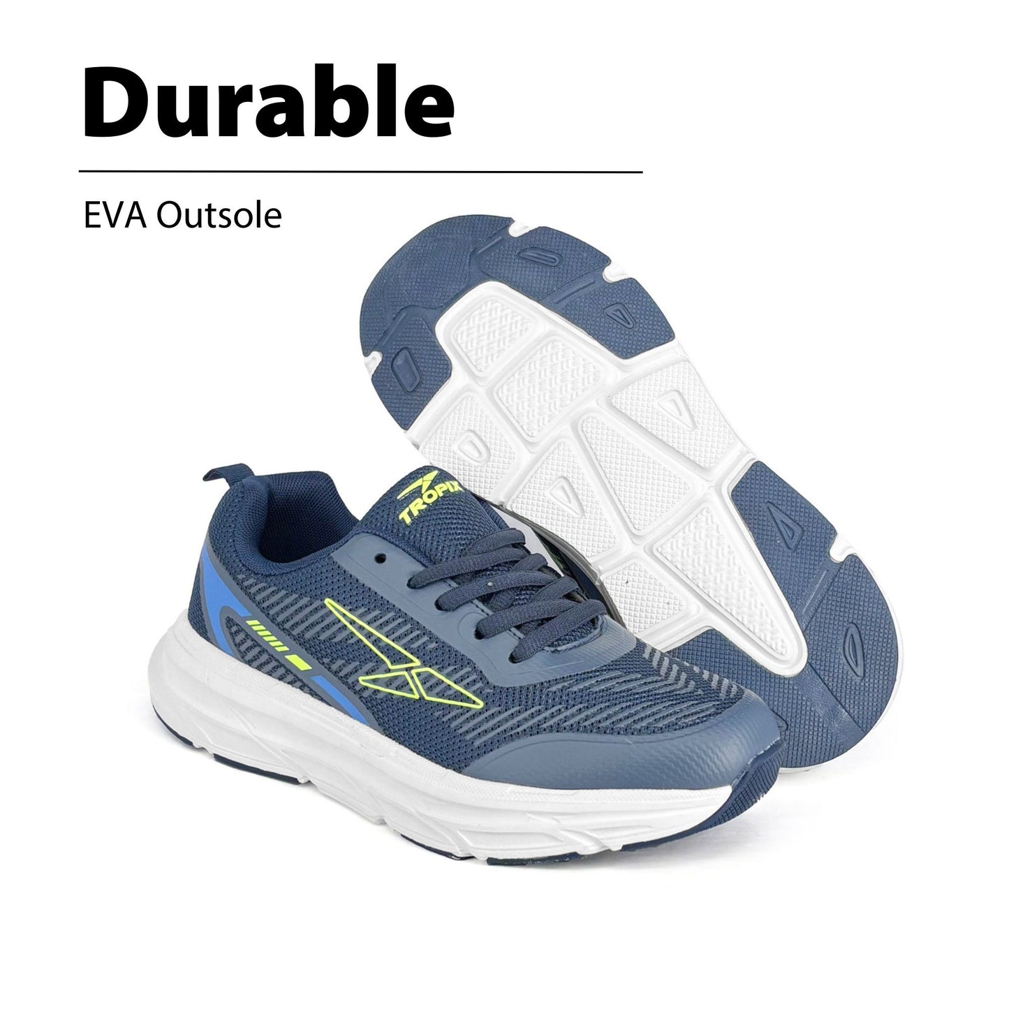 ABARO Kids Sport Shoes SPA668Y1 Super Light Tropix Kids Sneaker/Running Shoes/Kasut Sukan Kanak Kanak