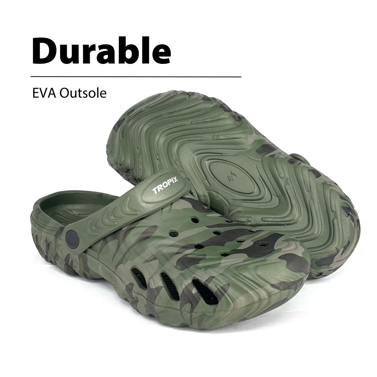 ABARO TROPIX Super Light ESA7113T2 Men Mule Clogs Shoes Kasut Lelaki/Sandal Lelaki/Men Sandals/Clogs Sandal