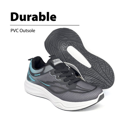 ABARO 99SPA7109H3 Black super-light walking sneaker — view 4