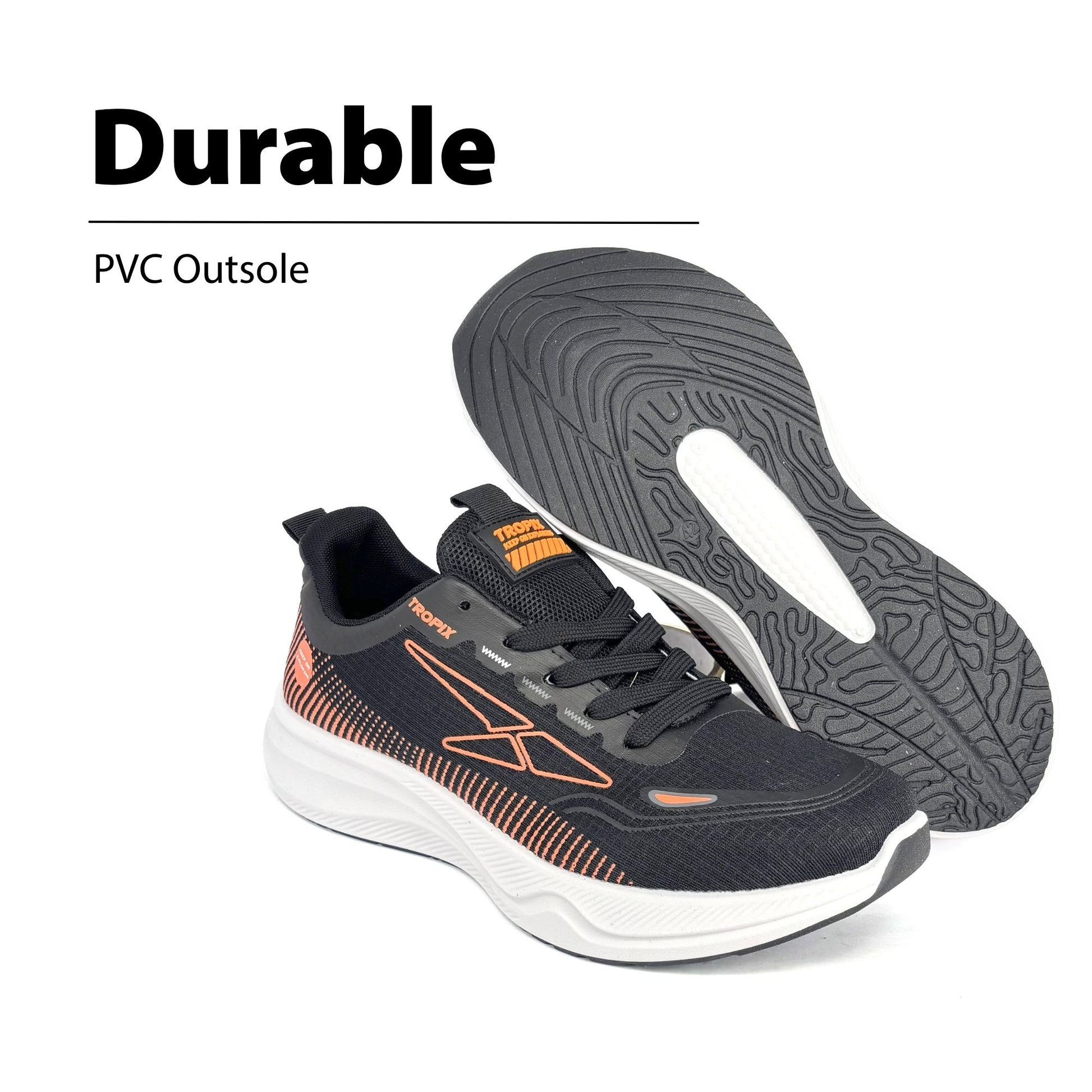 ABARO SPA7109H1 Black super-light running sneaker — view 4