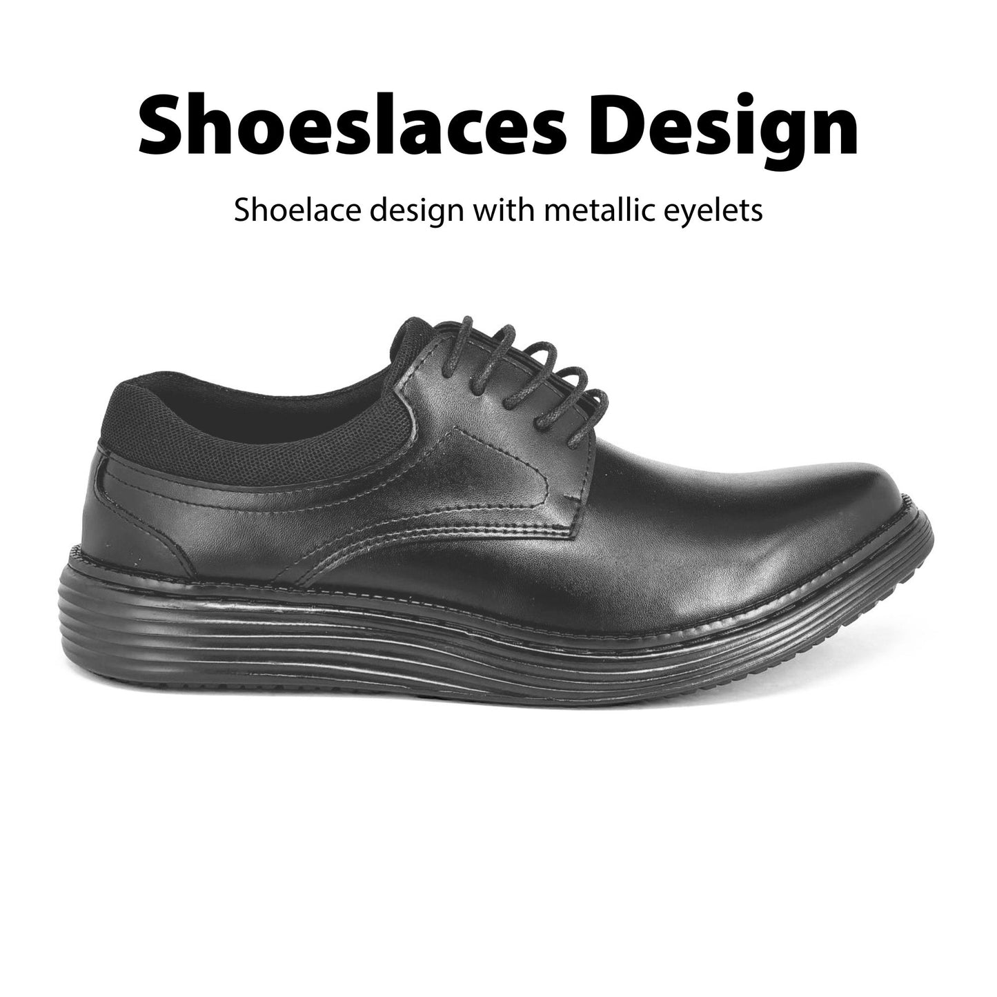 ABARO Men Faux Leather Formal Shoes FMA7104P2 Men Formal Shoes/Kasut Formal Lelaki
