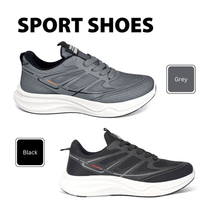 ABARO SPA7109H2 Black super-light running sneaker — view 5