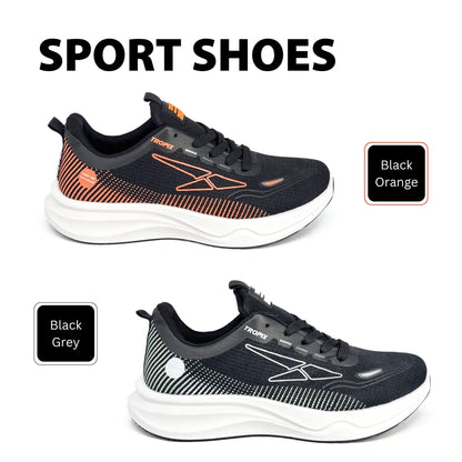ABARO SPA7109H1 Black super-light running sneaker — view 5
