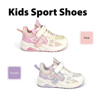 [ONLINE EXCLUSIVE] ABARO Kids Sport Shoes 99SPA5107AJ4 Super Light Tropix/Running Shoes/Kasut Sukan Kanak Kanak